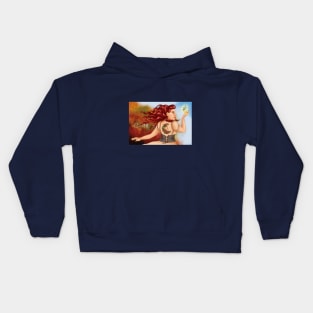 Autumn Girl Kids Hoodie